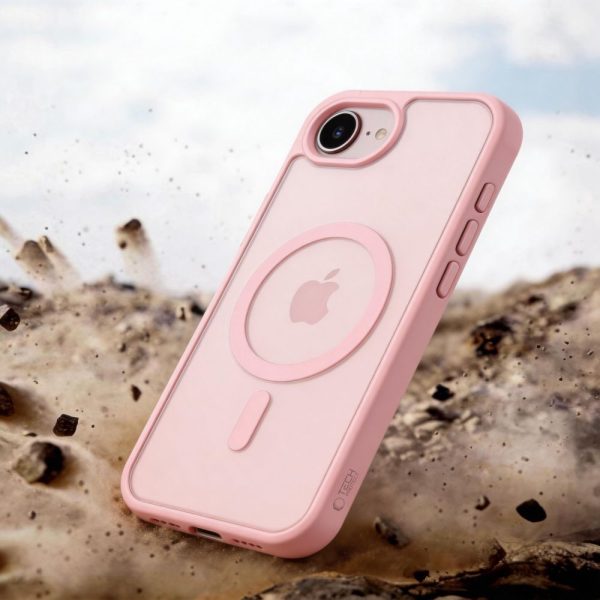 Θήκη Tech-Protect BasicMag MagSafe για iPhone 16E / 17E - Matte Soft Pink - Image 7