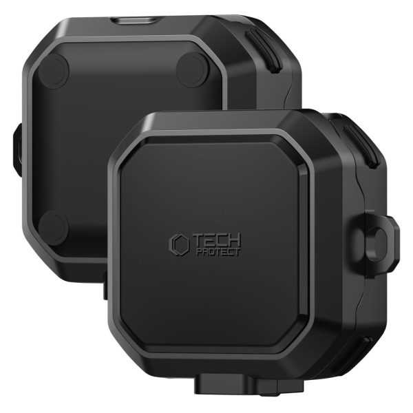 Θήκη Tech-Protect Carbonox MagSafe για Samsung Galaxy Buds 4 / 4 Pro - Black - Image 3