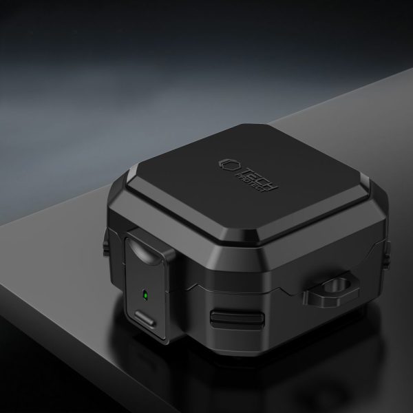 Θήκη Tech-Protect Carbonox MagSafe για Samsung Galaxy Buds 4 / 4 Pro - Black - Image 4