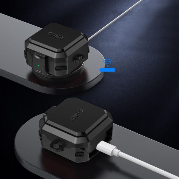 Θήκη Tech-Protect Carbonox MagSafe για Samsung Galaxy Buds 4 / 4 Pro - Black - Image 7