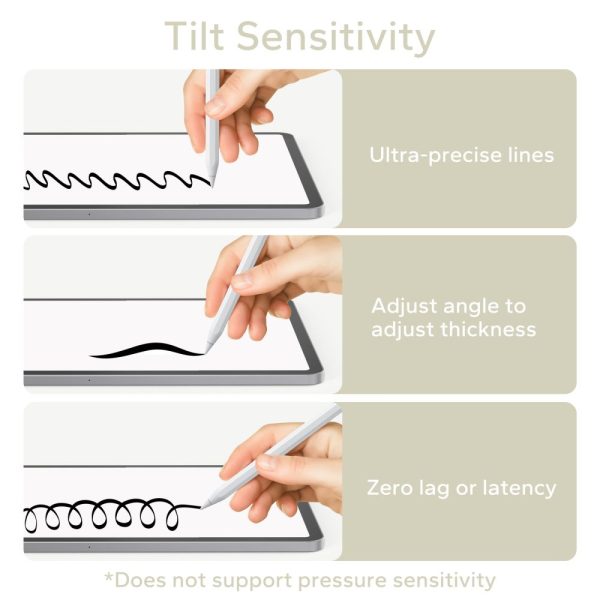 Tech-Protect Digital Magnetic Stylus Pen ”3” iPad White