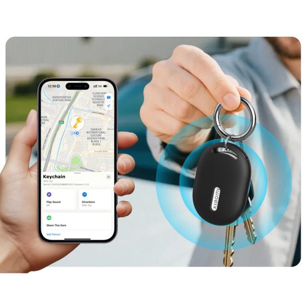 Θήκη Σιλικόνης Tech-Protect Icon για Xiaomi Tag - Black - Image 6