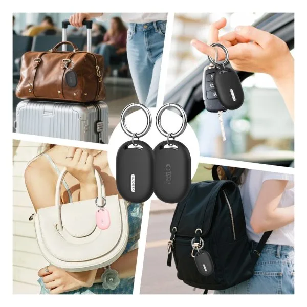 Θήκη Σιλικόνης Tech-Protect Icon για Xiaomi Tag - Black - Image 7