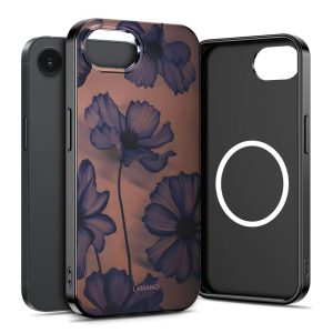 Θήκη Tech-Protect Lamano MagSafe με floral μοτίβο Velvet Night για iPhone 16e και 17e