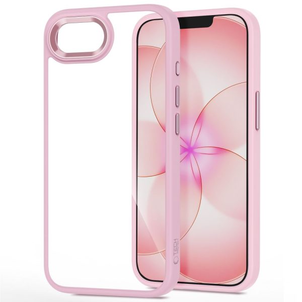 Θήκη Tech-Protect Magmat για iPhone 16e / 17e - Soft Pink/Clear - Image 2