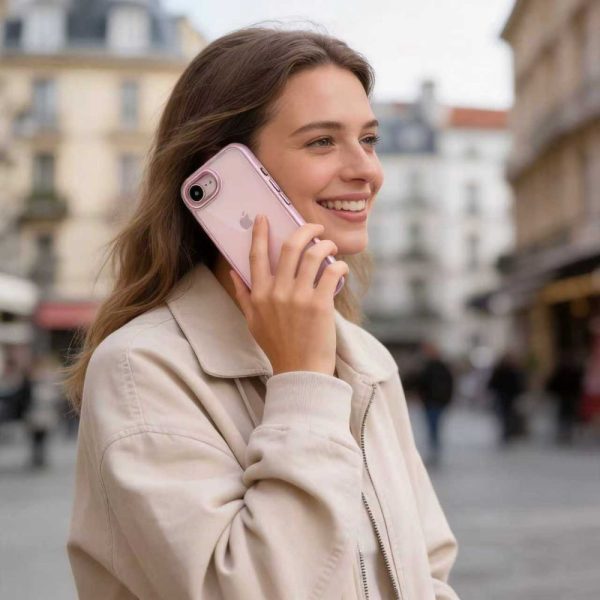 Θήκη Tech-Protect Magmat για iPhone 16e / 17e - Soft Pink/Clear - Image 6