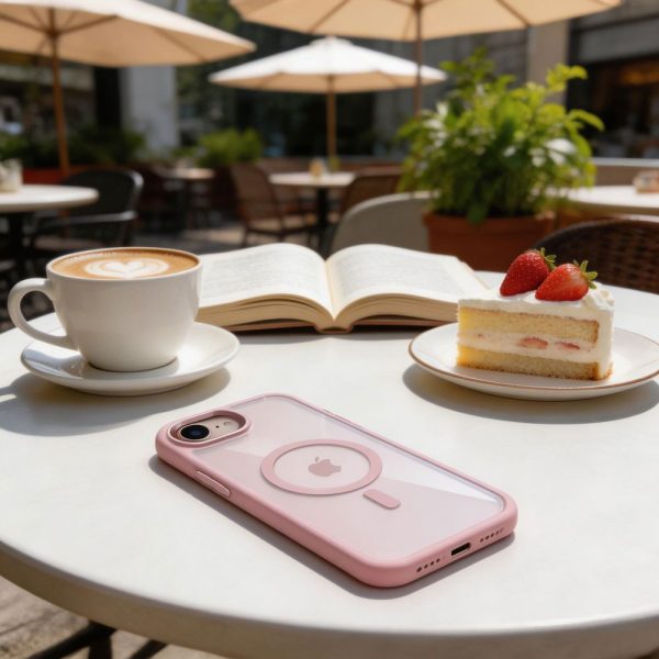 Θήκη Tech-Protect Magmat MagSafe για iPhone 16e / 17e - Soft Pink/Clear - Image 8