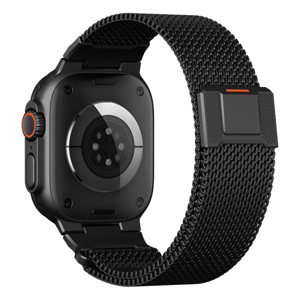 Λουράκι Tech-Protect Milano Vanguard για Apple Watch 8 / 9 / 10 / 11 / SE / Ultra (44/45/46/49mm) - Black - Image 2