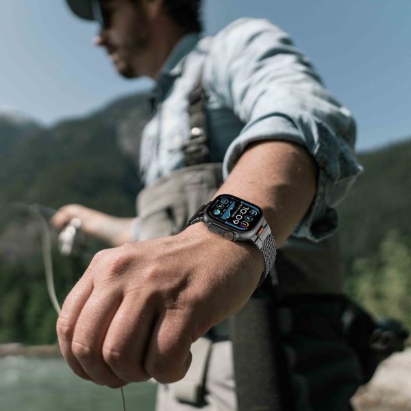 Λουράκι Tech-Protect Milano Vanguard για Apple Watch 8 / 9 / 10 / 11 / SE / Ultra (44/45/46/49mm) - Black - Image 7