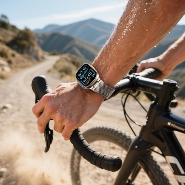 Λουράκι Tech-Protect Milano Vanguard για Apple Watch 8 / 9 / 10 / 11 / SE / Ultra (44/45/46/49mm) - Titanium - Image 5