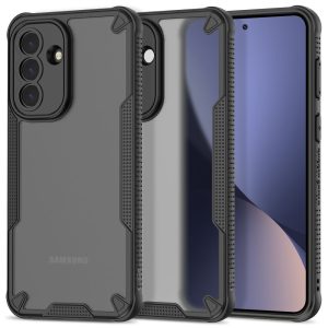 Μαύρη ματ θήκη Tech-Protect Rugged Shield με αντικραδασμική προστασία για το Samsung Galaxy A37 5G