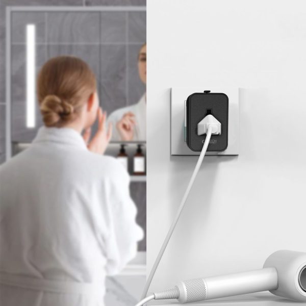 Αντάπτορας Ταξιδιού Tech-Protect TA300 Travel Adapter EU / UK / US / AU - Black - Image 3