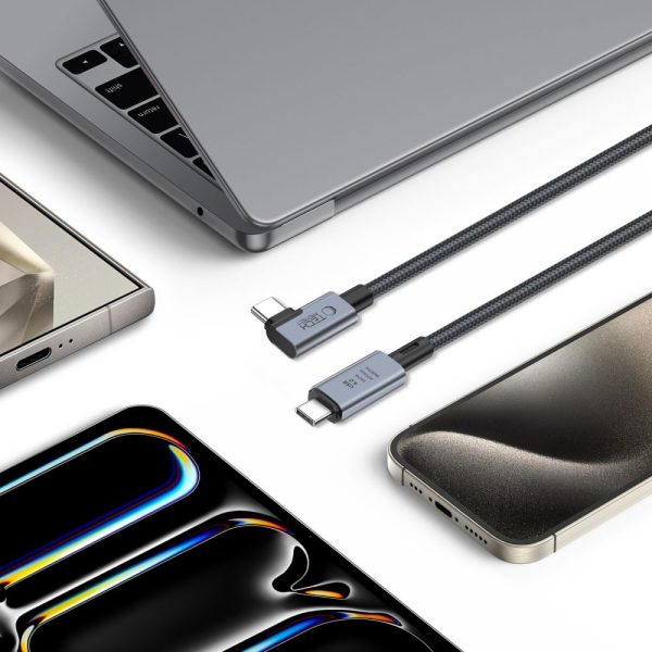 Tech-Protect Ultraboost Max ”L” USB 4.0 8K 40Gbps Type-C Cable Pd 240W 150Cm Grey