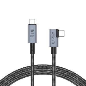Tech-Protect Ultraboost Max ”L” USB 4.0 8K 40Gbps Type-C Cable Pd 240W 150Cm Grey