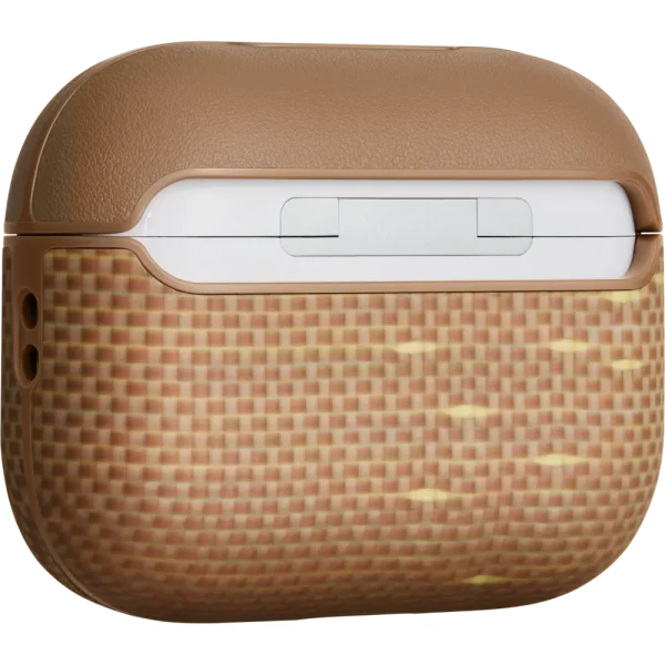 Θήκη AirPods Pro 3 Pitaka Aramid Fiber Magnetic Case Golden Glint - Image 5