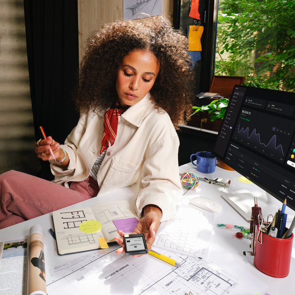 Ledger Nano Gen 5 Cherry Red Crypto Hardware Wallet with Recovery Key