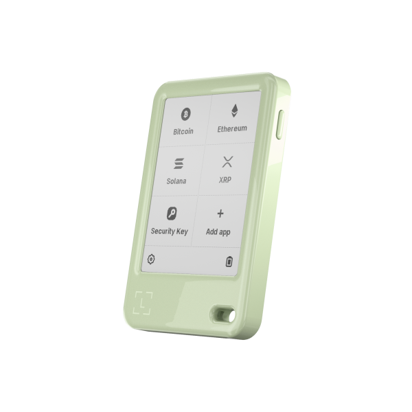 Ledger Nano Gen 5 Matcha Green Crypto Hardware Wallet with Recovery Key