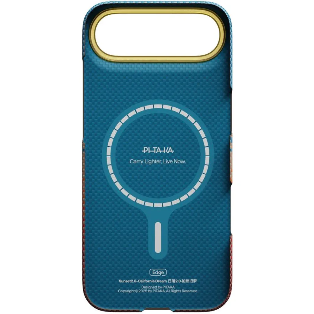 Θήκη iPhone Air Pitaka Edge Case MagSafe California Dream Sunset 2.0 #1 - Image 3