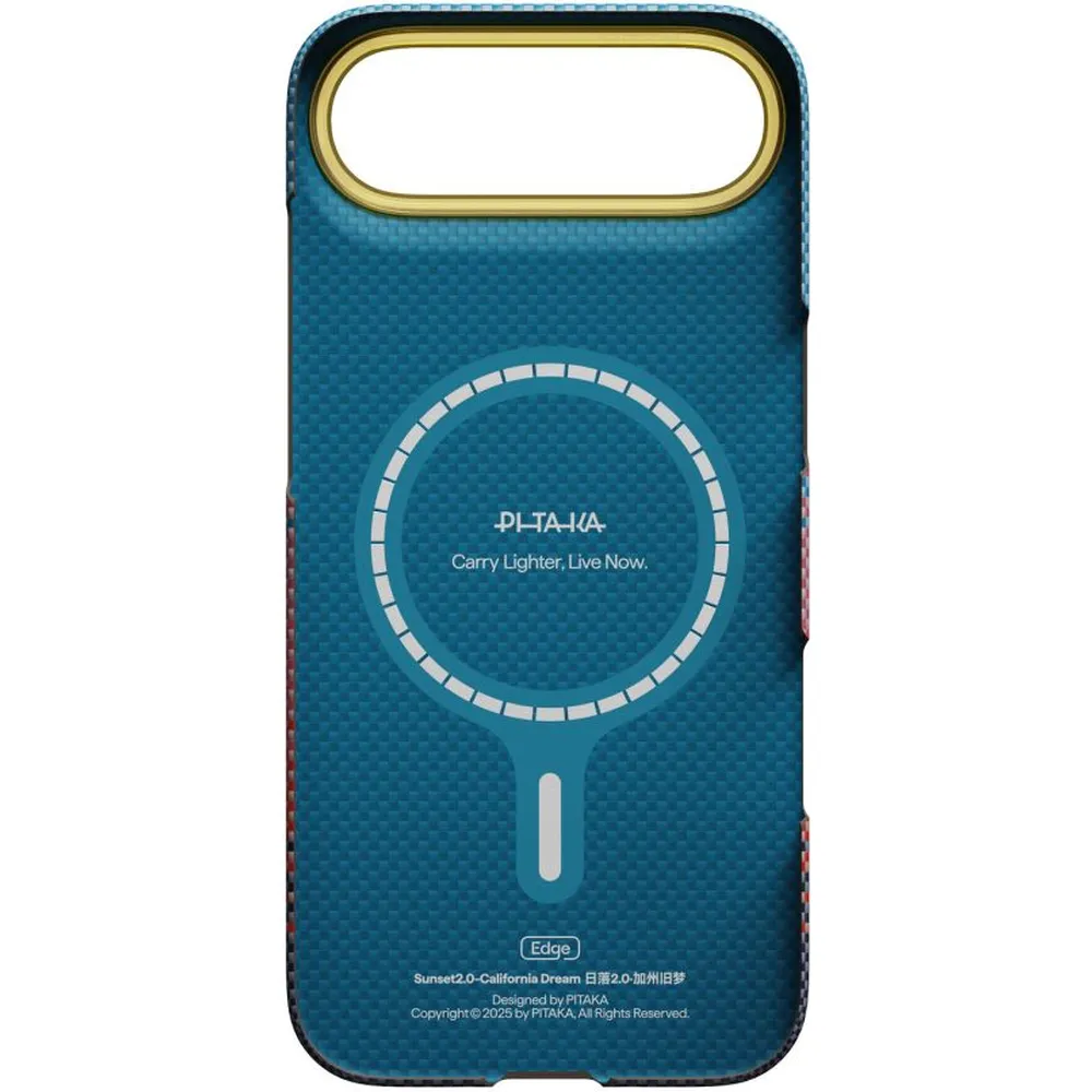 Θήκη iPhone Air Pitaka Edge Case MagSafe California Dream Sunset 2.0 #3 - Image 3