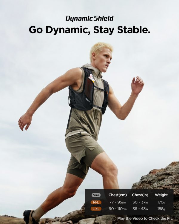 Spigen Dynamic Shield Running Vest (L-XL) active black