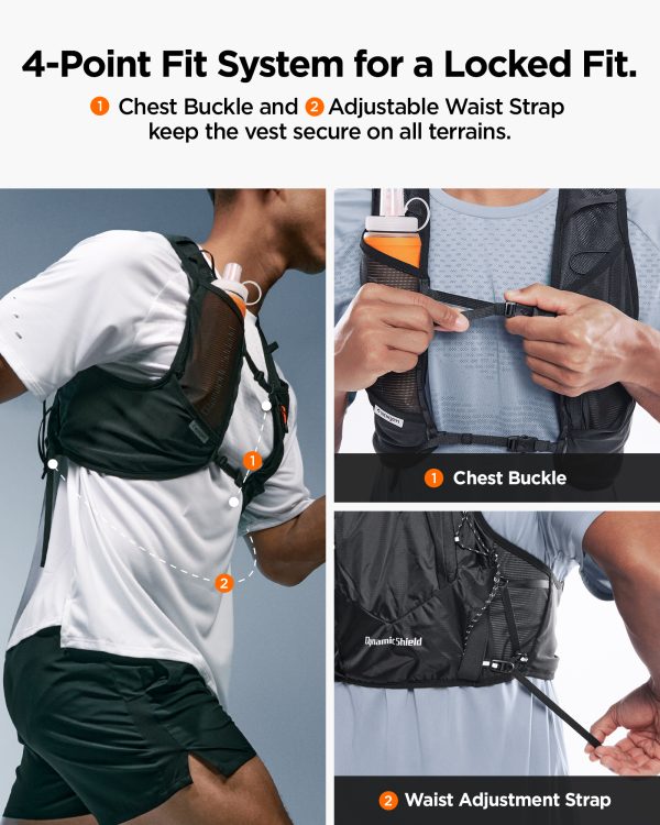 Spigen Dynamic Shield Running Vest (L-XL) active black