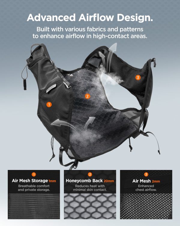 Spigen Dynamic Shield Running Vest (L-XL) active black