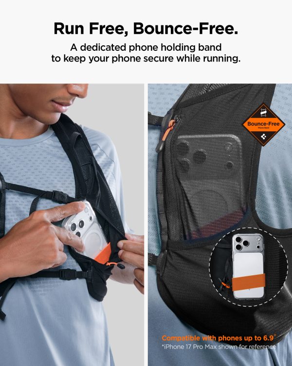 Spigen Dynamic Shield Running Vest (M-L) active black