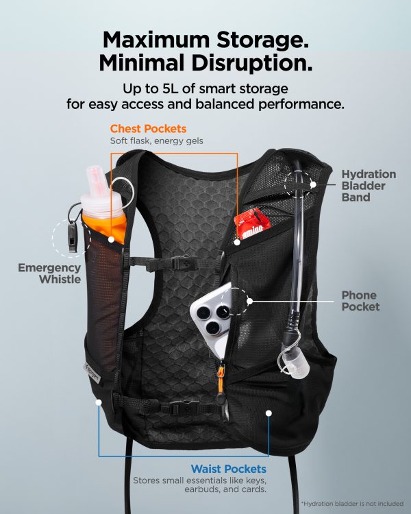 Spigen Dynamic Shield Running Vest (M-L) active black
