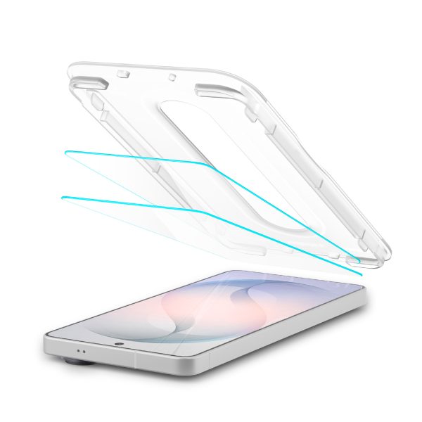 Spigen Glass tR EZ Fit Pro (Anti Reflection) 2 Pack transparency - Samsung Galaxy S26