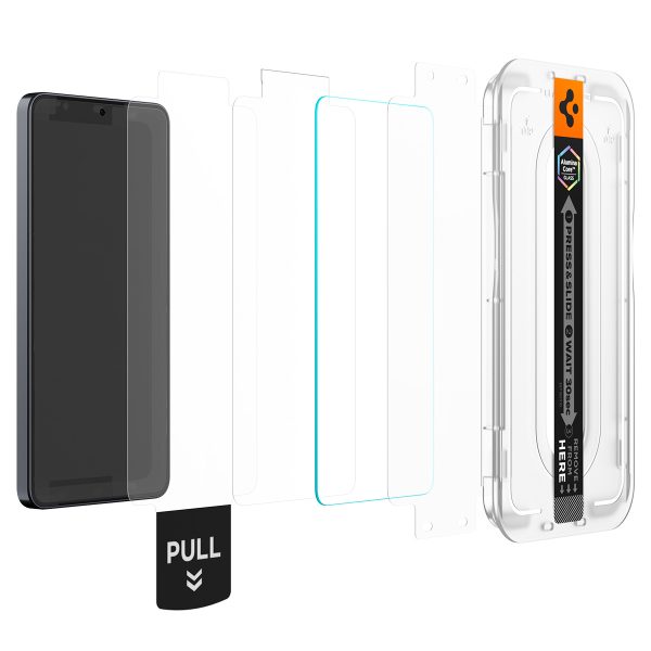 Spigen Glass tR EZ Fit Pro (Anti Reflection) 2 Pack transparency - Samsung Galaxy S26