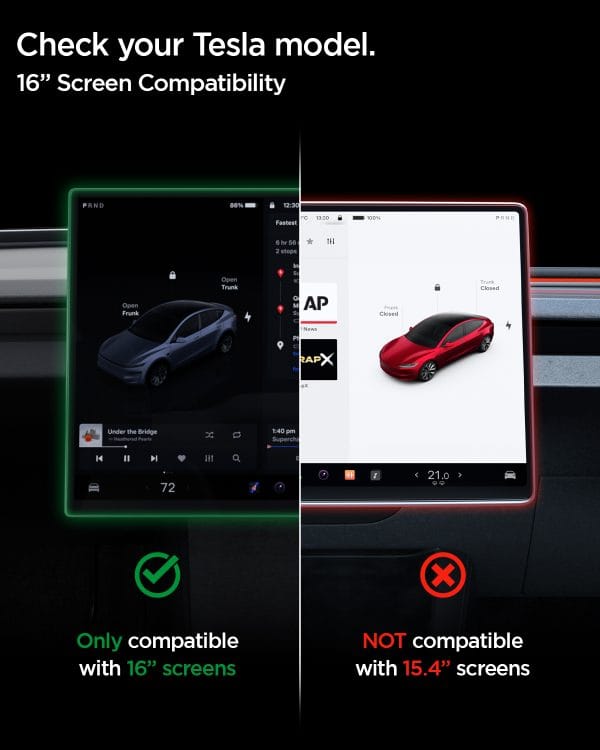 Spigen Tesla EZ Fit Anti Glare Matte FC black - Tesla Model Y L 2026