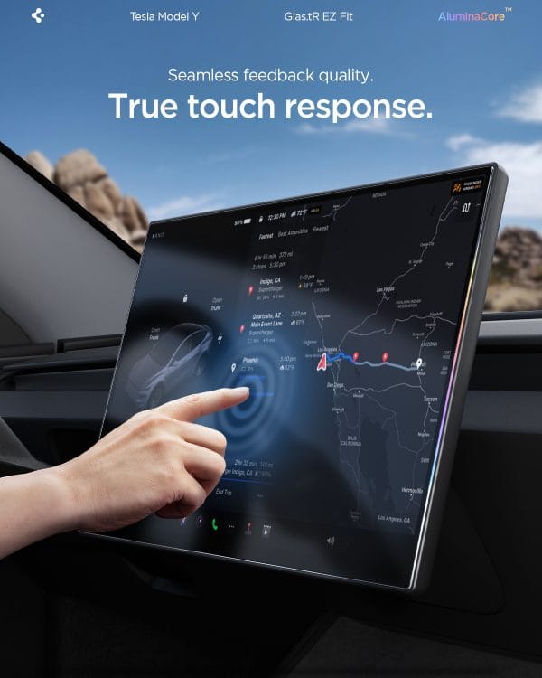 Spigen Tesla EZ Fit Anti Glare Matte FC black - Tesla Model Y L 2026