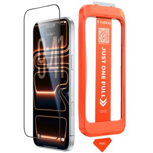 Τζάμι Προστασίας iPhone 17 Pro Torras GlassGo Install Master Series Clear