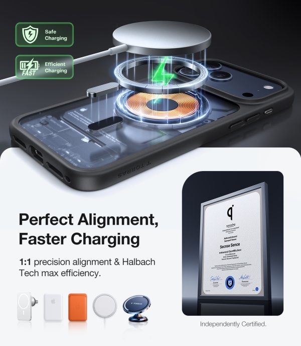 Torras Guardian Magnetic black - iPhone 17 Pro