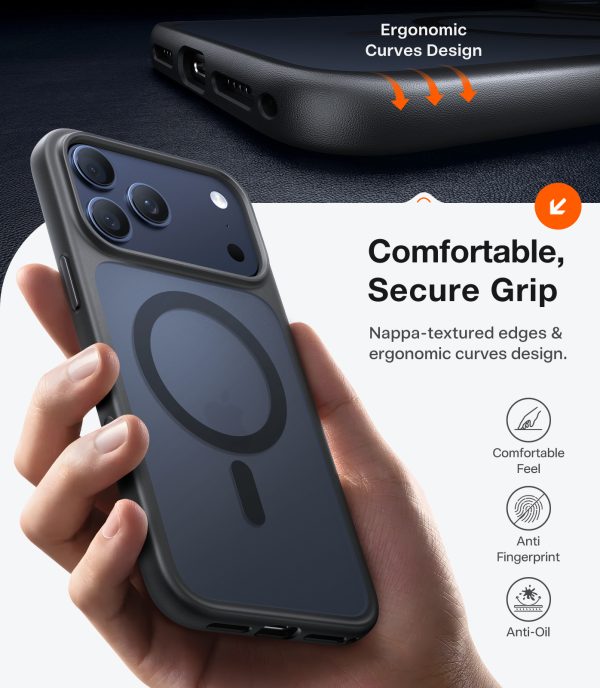 Torras Guardian Magnetic black - iPhone 17 Pro