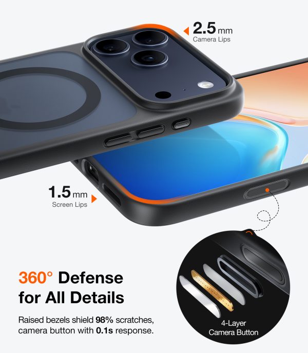 Torras Guardian Magnetic black - iPhone 17 Pro