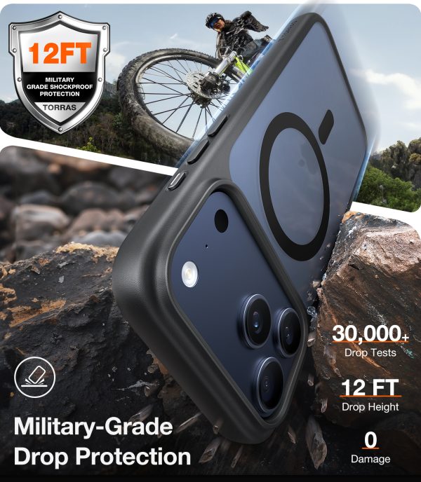 Torras Guardian Magnetic black - iPhone 17 Pro Max
