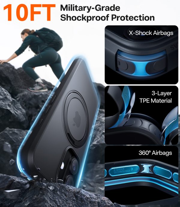 Torras Ostand Pro black - iPhone 17