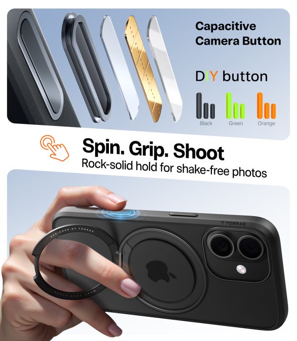 Torras Ostand Pro black - iPhone 17
