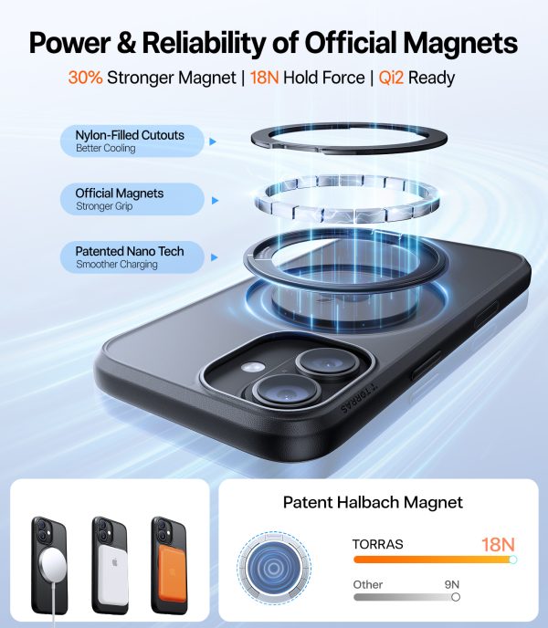 Torras Ostand Pro black - iPhone 17