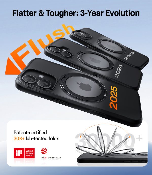 Torras Ostand Pro black - iPhone 17