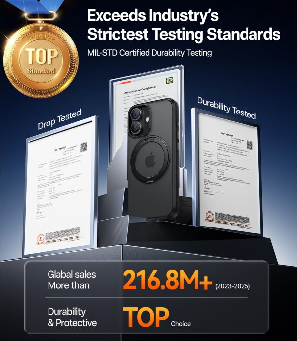 Torras Ostand Pro black - iPhone 17