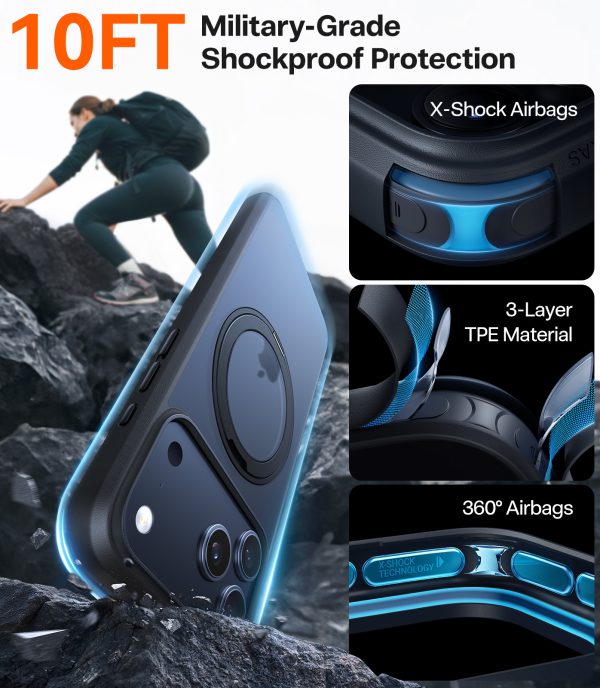 Torras Ostand Pro black - iPhone 17 Pro Max
