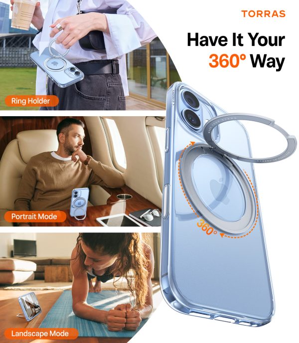 Torras Ostand Pro clear - iPhone 17