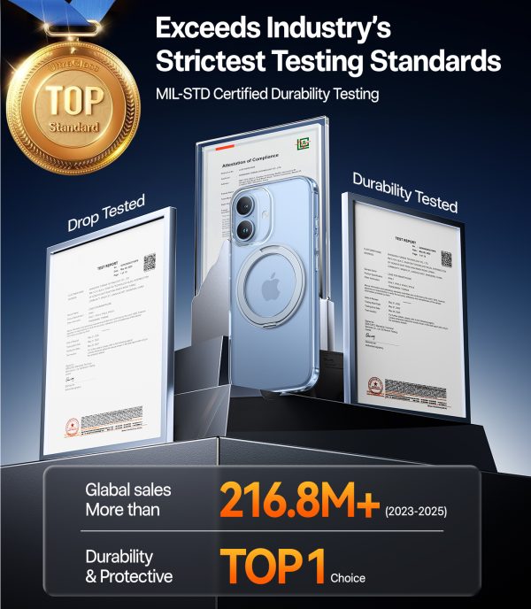 Torras Ostand Pro clear - iPhone 17