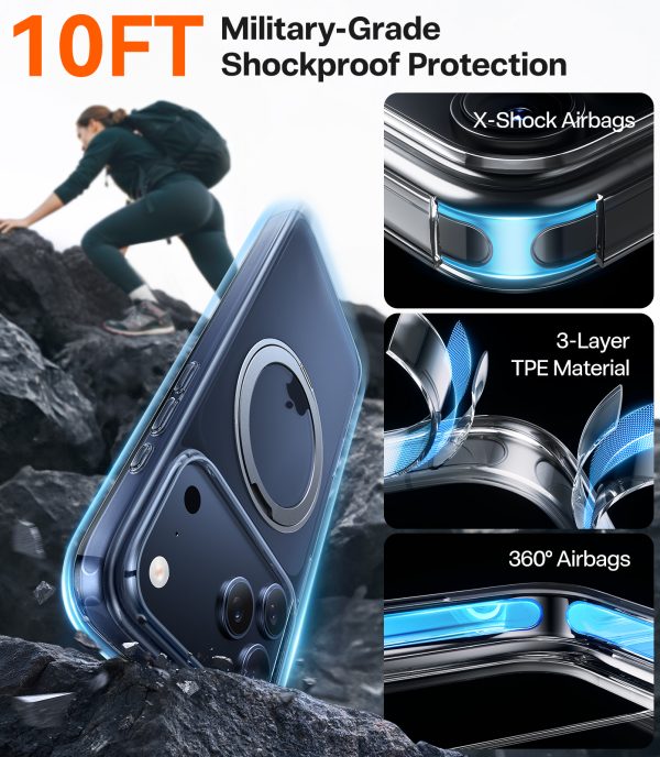 Torras Ostand Pro clear - iPhone 17 Pro Max