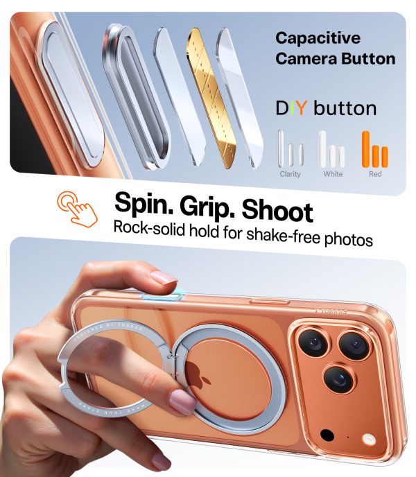 Torras Ostand Pro clear - iPhone 17 Pro Max