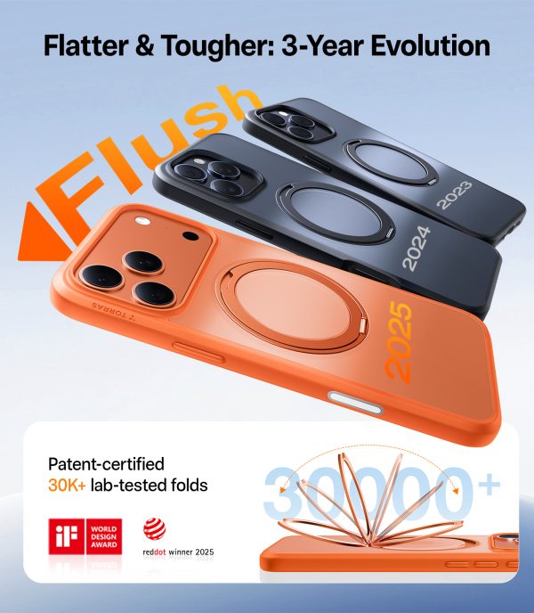 Torras Ostand Pro energy orange - iPhone 17 Pro