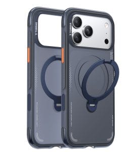Θήκη iPhone 17 Pro Torras Ostand Spin Air Series 2026 Midnight Blue