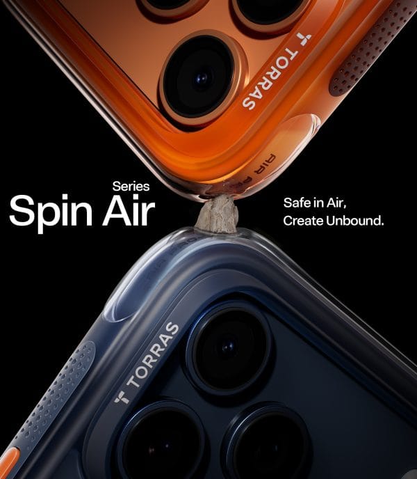 Torras Ostand Q3 Air deep blue - iPhone 17 Pro